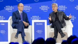 ‘Largest Infrastructure Buildout in Human History’: Jensen Huang on AI’s ‘Five-Layer Cake’ at Davos